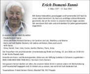 eine Anzeige