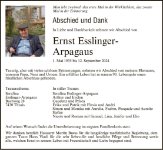 eine Anzeige