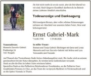 eine Anzeige