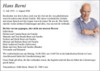 eine Anzeige