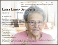 eine Anzeige